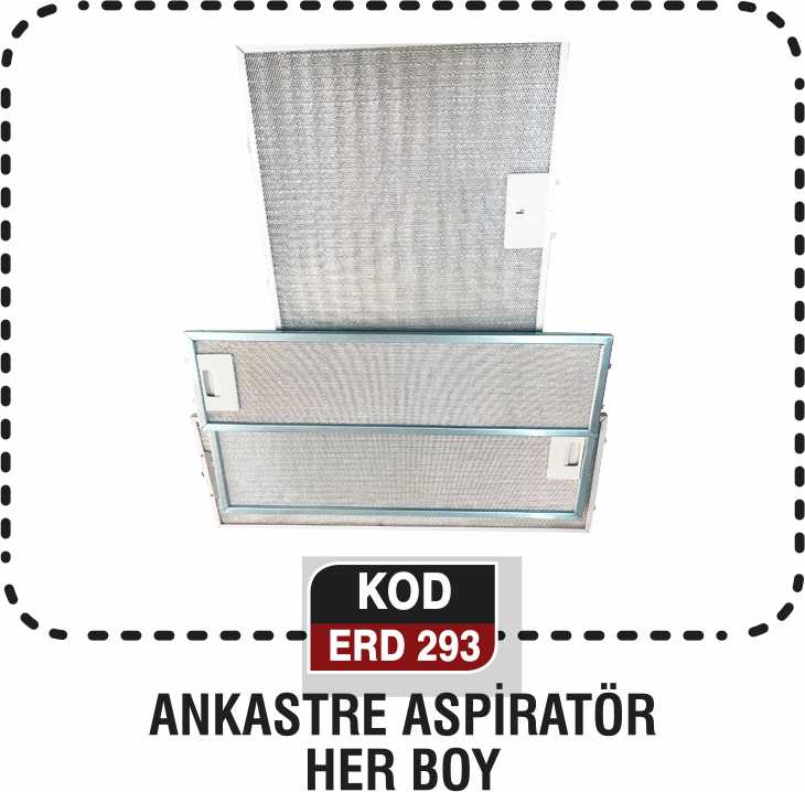 ANKASTRE ASPİRATÖR HER BOY ERD 293