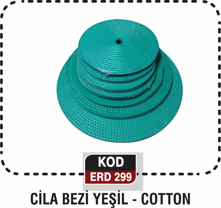 CİLA BEZİ YEŞİL-COTTON ERD 299