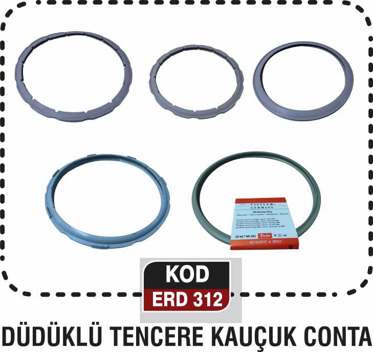 DÜDÜKLÜ TENCERE KAUÇUK CONTA ERD 312